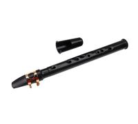 VINTORKY Saxophone de Poche Portable Noir Instrument à Vent Droit Mini Saxophone pour Débutants et Amateurs de Musique