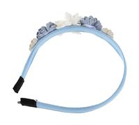 VINTORKY Serrage-tête à Fleurs pour Filles en Tissu Style Coréen et Fée, Accessoire Coiffure Polyvalent pour Fêtes et Séances Photo, Décoration de Fleur Naturelle