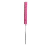 VINTORKY Spatule mélangeuse pour nail art : applicateur de crème pour le visage - stylo à strass pour palette de maquillage, outils de manucure et accessoires DIY Rosy