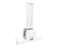 VINTORKY Station de Charge pour Manettes de Jeu Switch, Support de Recharge Double, Chargeur de Bureau Compatible, Indicateur Led, Blanc, Accessoire Gaming pour Joueurs