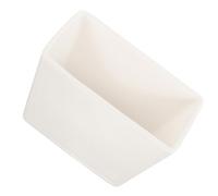 VINTORKY Sucrier en Céramique Carré 10 Cm, Pot à Sucre Multifonction Résistant Haute Température Cuisine et Table, Conservation Sachets de Café, Repas en Famille et Pique-niques