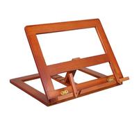 VINTORKY Support de Bible en bois réglable - Support de livre pour une lecture mains, pliable pour livres saints, de cuisine, Bibles, manuels scolaires, magazines