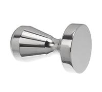 VINTORKY Tamper à Café Acier Inoxydable Accessoire Professionnel pour Machine Espresso Base Plate Ergonomique pour Extraction Optimale