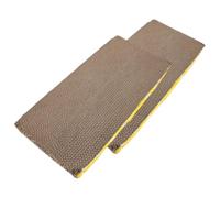 VINTORKY Tapis à Gratter pour Chat en Papier Ondulé 2pcs, Protège Meubles Effet Attractif, pour Stimuler L’Attention du Chat et Offrir Une Protection