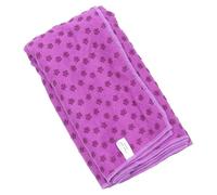 VINTORKY Tapis de Yoga en Polyester et Nylon Antidérapant Pourpre Facile à Transporter, Réduit la Douleur au Contact du Sol, pour Sports et Fitness