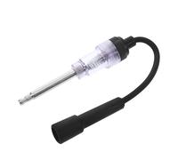 VINTORKY Testeur D'étincelles D'allumage Noir en Métal et Plastique Deux Trous pour Diagnostic et Dépannage du Système D'allumage Moteur