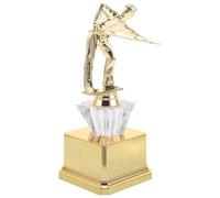 VINTORKY Trophée de Billard, trophée de Joueur de Billard en Plastique doré de 20 cm (8 Pouces) pour la Remise des Prix aux vainqueurs, Coupe en Plastique pour Les récompenses de Tournois