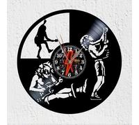 VINY WOODY Canard en caoutchouc Horloge à disque vinyle Convoi de camion Décoration murale Cadeau original