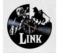 VINY WOODY Jeune Espadachin Horloge disque vinyle Heroe Epique Décoration murale