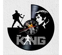 VINY WOODY Roi du Rock and Roll Horloge disque vinyle chanteur acteur américain Décoration murale