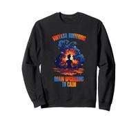 Vinyasa Buffering Brain UPGRADING to Calm Sweatshirt