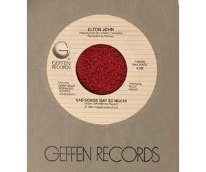 (VINYL 7") Sad Songs Say So Much / A Simple Man