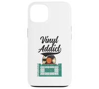 Vinyl Addict Record Collector Retro Music DJ Vintage Coque pour iPhone 13