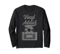 Vinyl Addict Record Collector Retro Music DJ Vintage Manche Longue