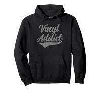 Vinyl Addict Record Collector Retro Music DJ Vintage Sweat à Capuche