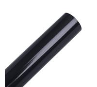 VINYL FROG 30,5x305cm Rouleau de vinyle adhésif noir brillant pour les traceurs, les lettres, les décalques et les coupeurs d'artisanat