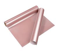 VINYL FROG HTV Rouleau de vinyle thermocollant 30,5 x 155cm Or rose Pour T-shirts et autres tissus
