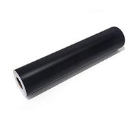 VINYL FROG Matte Black Craft Vinyl Permanent Adhesive Backed Vinyl for Craft Projects and Punches12''x12ft