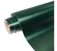 VINYL FROG Rouleau de vinyle adhésif satiné permanent, métallisé, pour tasse, fenêtre, décoration d’intérieur et autres projets de loisirs créatifs - Vert foncé, 30,5 cm x 1,8 m
