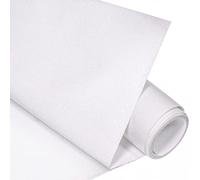 VINYL FROG Rouleau de vinyle de transfert thermique à paillettes pour presse à chaud Cameo et presse à chaud Blanc 30,5 x 155 cm