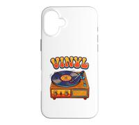 Vinyl Groovy Tunes Tourne-Disque LP Coque pour iPhone 16 Plus
