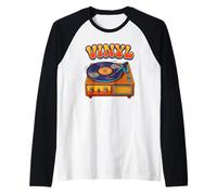Vinyl Groovy Tunes Tourne-Disque LP Manche Raglan