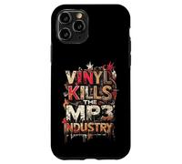 Vinyl Kills The MP3 Industry - Musique pour Les Amateurs de disques Coque pour iPhone 11 Pro