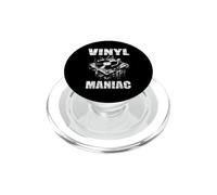 Vinyl Maniac Music Lover Plateau tournant pour collectionneur d'albums Classiques PopSockets PopGrip pour MagSafe