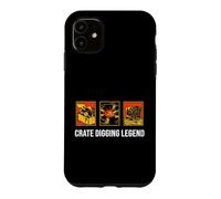 Vinyl Record Collector Crate Digging Legend Coque pour iPhone 11
