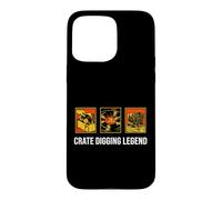 Vinyl Record Collector Crate Digging Legend Coque pour iPhone 15 Pro Max