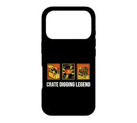 Vinyl Record Collector Crate Digging Legend Coque pour iPhone 17 Pro