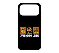 Vinyl Record Collector Crate Digging Legend Coque pour iPhone 17 Pro Max