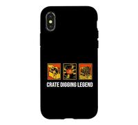Vinyl Record Collector Crate Digging Legend Coque pour iPhone X/XS