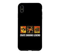 Vinyl Record Collector Crate Digging Legend Coque pour iPhone XS Max