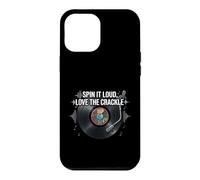 Vinyl Record Collector Spin It Loud Love The Crackle Coque pour iPhone 12 Pro Max
