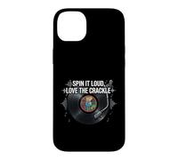Vinyl Record Collector Spin It Loud Love The Crackle Coque pour iPhone 14 Plus