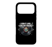 Vinyl Record Collector Spin It Loud Love The Crackle Coque pour iPhone 17 Pro Max