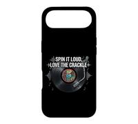 Vinyl Record Collector Spin It Loud Love The Crackle Coque pour iPhone Air