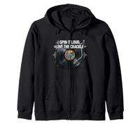 Vinyl Record Collector Spin It Loud Love The Crackle Sweat à Capuche