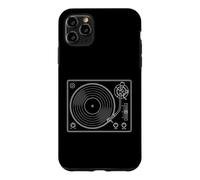 Vinyl Record Player Retro Sketch Music DJ Coque pour iPhone 11 Pro Max