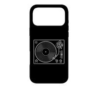 Vinyl Record Player Retro Sketch Music DJ Coque pour iPhone 17 Pro Max