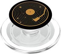 Vinyl Record Solar System Illustration | Platine tournante PopSockets PopGrip pour MagSafe
