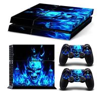 Vinyl Skin Sticker pour Playstation 4, Blue Grimace PS4 Console et Manettes Skins Wrap Vinyl Decal Cover