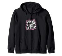 Vinyl Sounds Better Analog Music Collector Appreciate |---- Sweat à Capuche
