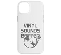 Vinyl Sounds Better Vintage Music LP Record Collector DJ Coque pour iPhone 14 Plus