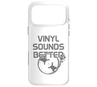 Vinyl Sounds Better Vintage Music LP Record Collector DJ Coque pour iPhone 17 Pro Max