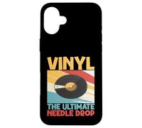 Vinyl The Ultimate Needle Drop Vinyl Disques Vinyle Coque pour iPhone 16 Plus