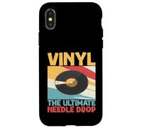 Vinyl The Ultimate Needle Drop Vinyl Disques Vinyle Coque pour iPhone X/XS