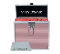 Vinyl Tonic Étui de rangement en vinyle avec tissu, 17,8 cm ou 30,5 cm, 3 couleurs au choix, Or rose, s, Porte-documents