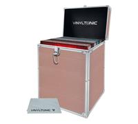 Vinyl Tonic Sac de rangement pour disque vinyle 12 pouces, Or rose 30,5 cm, 12 tum, Mallette